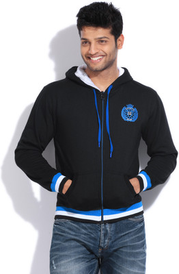 

Sports 52 Wear Full Sleeve Solid Men's Sweatshirt, Blk.blu-