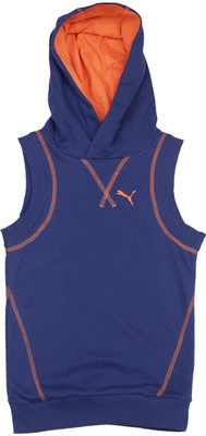 

Puma Sleeveless Solid Boys Sweatshirt, Sodalite blue