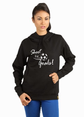 

Campus Sutra Full Sleeve Solid Women Sweatshirt, Black