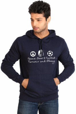 

Campus Sutra Full Sleeve Printed Men Sweatshirt, Blue
