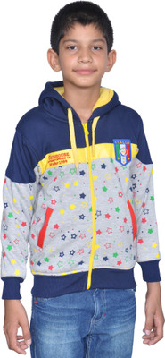 

Shaun Full Sleeve Printed Baby Boys Sweatshirt, Dark blue