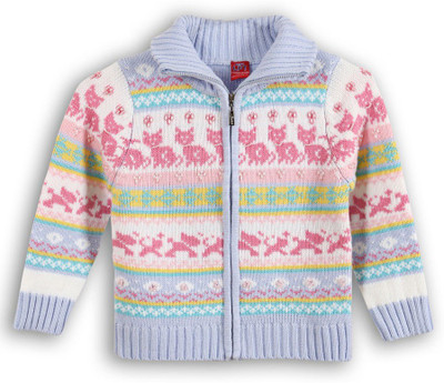

Lilliput Full Sleeve Self Design Girls Sweatshirt, Blue