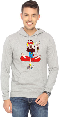 

Campus Sutra Full Sleeve Solid Men Sweatshirt, Grey