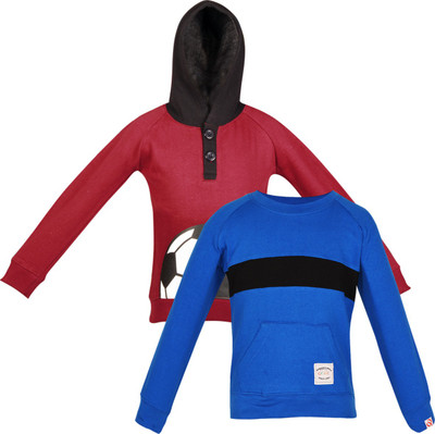 

Gkidz Full Sleeve Printed Boys Sweatshirt, Brown