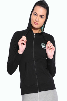 

Sports 52 Wear Full Sleeve Solid Women's Sweatshirt, Black.green