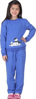 

Cherymoya Full Sleeve Printed Girls Sweatshirt, Blue