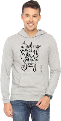 

Campus Sutra Full Sleeve Solid Men Sweatshirt, Grey