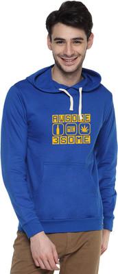 

Campus Sutra Full Sleeve Printed Men Sweatshirt, Blue