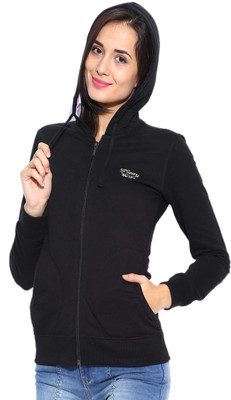 

Sports 52 Wear Full Sleeve Solid Women's Sweatshirt, Black
