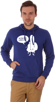 

Campus Sutra Full Sleeve Solid Men Sweatshirt, Royal blue
