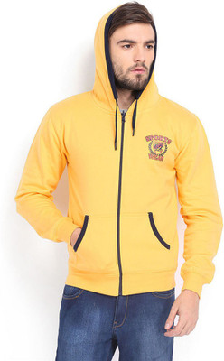 

Sports 52 Wear Full Sleeve Solid Men's Sweatshirt, Yellow.