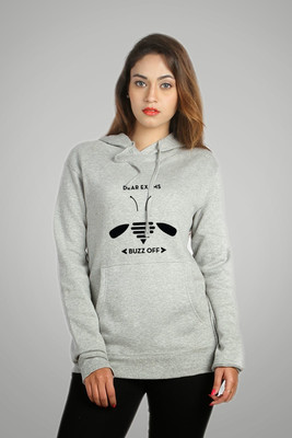 

Campus Sutra Full Sleeve Printed Women Sweatshirt, Grey
