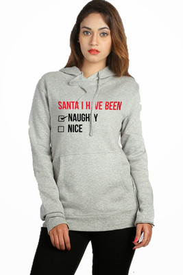

Campus Sutra Full Sleeve Printed Women Sweatshirt, Grey