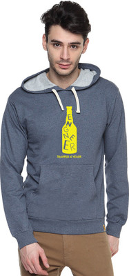 

Campus Sutra Full Sleeve Printed Men Sweatshirt, Blue