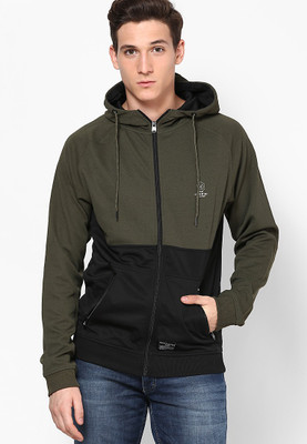 Jack & Jones Full Sleeve Solid Men's Sweatshirt, Black