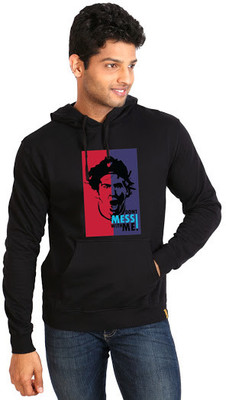 

Campus Sutra Full Sleeve Solid Men Sweatshirt, Black