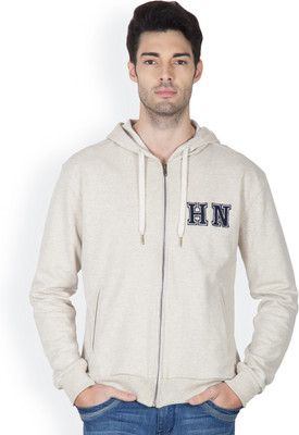 

Hypernation Full Sleeve Solid Men' Sweatshirt, Grey