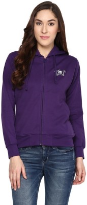 

Cayman Full Sleeve Solid Women's Sweatshirt, Newdarkmouve