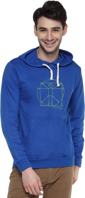 

Campus Sutra Full Sleeve Printed Men Sweatshirt, Blue