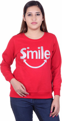Kaily Full Sleeve Printed Women Sweatshirt
