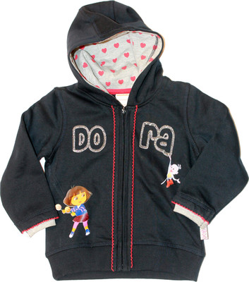 

Nickelodeon Full Sleeve Graphic Print Girls Sweatshirt, Black