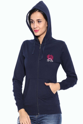 

Sports 52 Wear Full Sleeve Solid Women's Sweatshirt, Navy