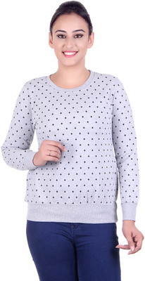 Kaily Full Sleeve Printed Women Sweatshirt