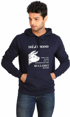 

Campus Sutra Full Sleeve Printed Men Sweatshirt, Blue