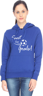 

Campus Sutra Full Sleeve Solid Women Sweatshirt, Royal blue