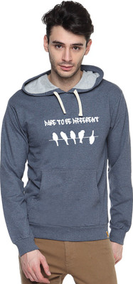 

Campus Sutra Full Sleeve Printed Men Sweatshirt, Blue