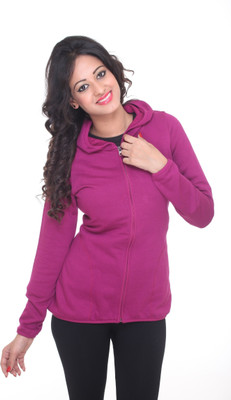 

Trufit Full Sleeve Solid Women's Sweatshirt, Pink