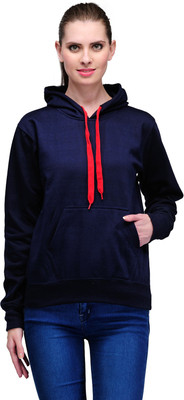 

Scott International Full Sleeve Solid Women's Sweatshirt, Navy blue