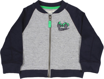 

Mothercare Full Sleeve Self Design Baby Boys Sweatshirt, Grey