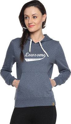 

Campus Sutra Full Sleeve Printed Women Sweatshirt, Denim