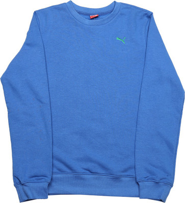 

Puma Full Sleeve Solid Boys Sweatshirt, Nautical blue
