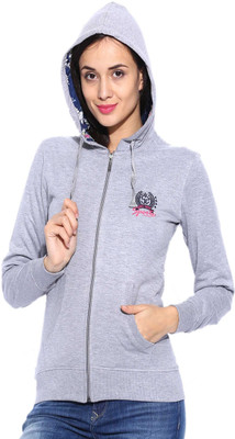 

Sports 52 Wear Full Sleeve Solid Women's Sweatshirt, Melange
