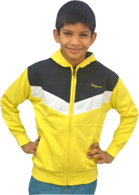 

Shaun Full Sleeve Solid Boys Sweatshirt, Yellow