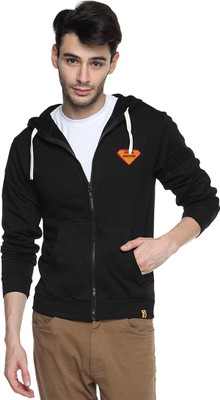 

Campus Sutra Full Sleeve Solid Men Sweatshirt, Black
