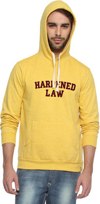 

Campus Sutra Full Sleeve Printed Men Reversible Sweatshirt, Yellow