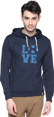 

Campus Sutra Full Sleeve Printed Men Sweatshirt, Blue