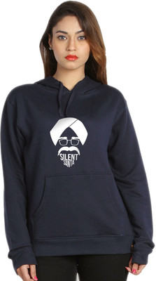 

Campus Sutra Full Sleeve Printed Women Sweatshirt, Blue