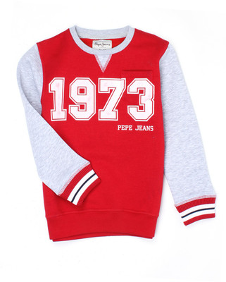 

Pepe Jeans Full Sleeve Graphic Print Boys Sweatshirt, Red