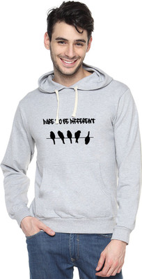

Campus Sutra Full Sleeve Printed Men Sweatshirt, Grey