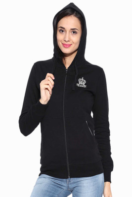 

Sports 52 Wear Full Sleeve Solid Women's Sweatshirt, Black
