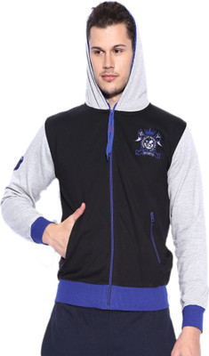 

Sports 52 Wear Full Sleeve Solid Men's Sweatshirt, Black;grey