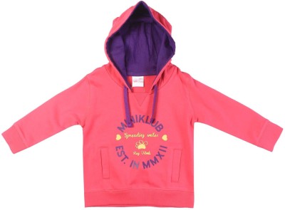 FS mini Klub Full Sleeve Solid Baby Girls Sweatshirt