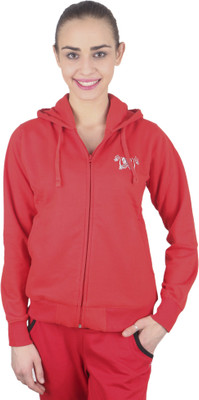 

Cayman Full Sleeve Solid Women's Sweatshirt, Red