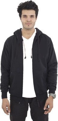 

Scott International Full Sleeve Solid Men's Sweatshirt, Black