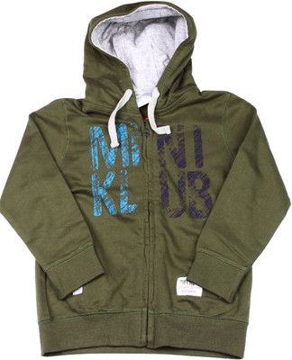

FS Mini Klub Full Sleeve Printed Boys sweatshirt, Olive