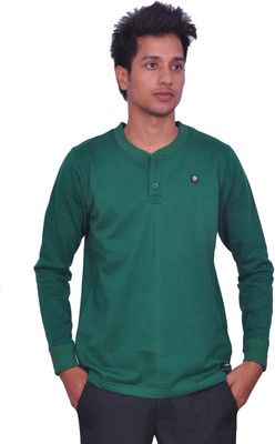 

LEAF Full Sleeve Solid Men's Sweatshirt, Green